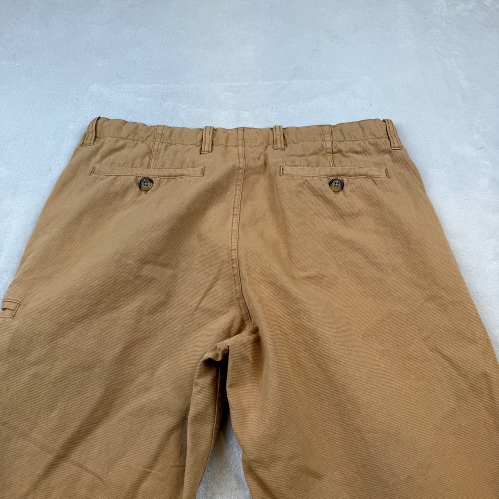 Carbon2Cobalt Mens Tan Canvas Utility Pants Size 34 Casual Workwear - Picture 5 of 7